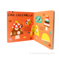 Libro di cartone personalizzato completo per bambini
